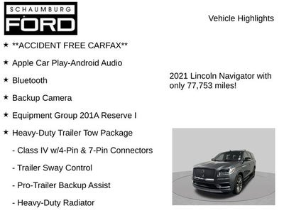 2021 Lincoln Navigator Reserve
