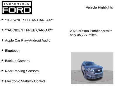 2025 Nissan Pathfinder SV