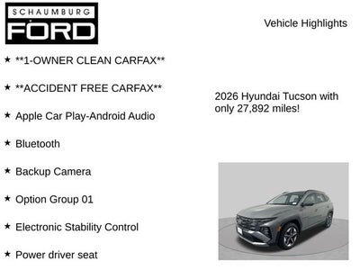 2026 Hyundai Tucson SEL Plus