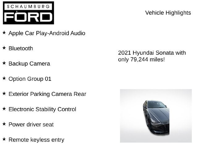 2021 Hyundai Sonata SEL