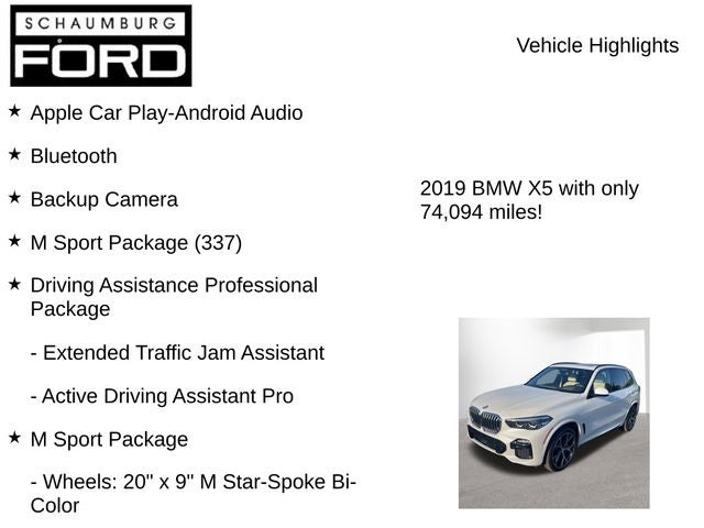 2019 BMW X5 xDrive40i