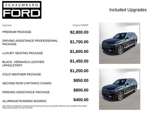 2020 BMW X7 xDrive40i