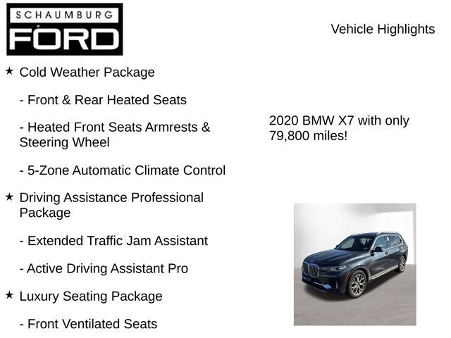 2020 BMW X7 xDrive40i