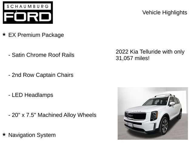 2022 Kia Telluride EX