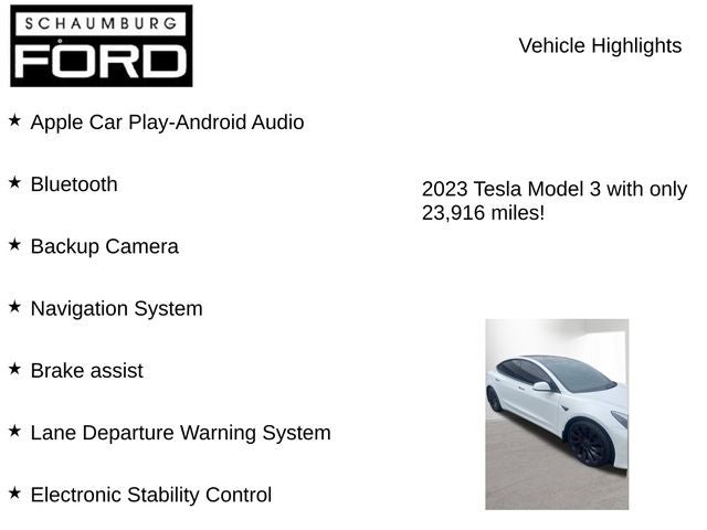 2023 Tesla Model 3 Performance