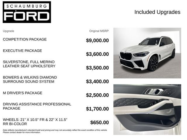 2021 BMW X5 M Base
