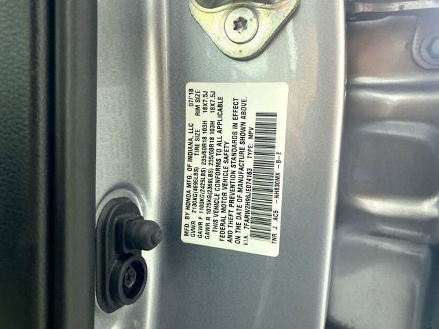 2018 Honda CR-V Touring