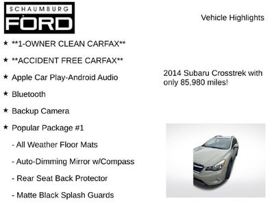 2014 Subaru XV Crosstrek 2.0i Premium