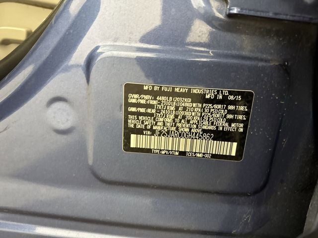 2016 Subaru Forester 2.5i Limited