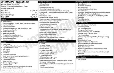 2012 Mazda Mazda3 i Touring