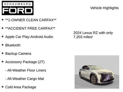 2024 Lexus RZ 450e Premium
