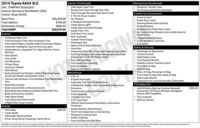 2014 Toyota RAV4 XLE