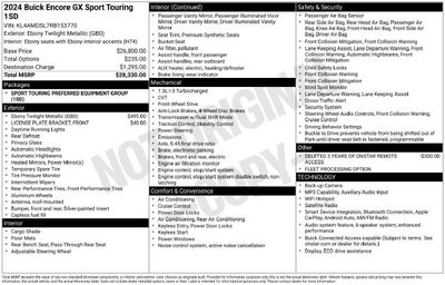2024 Buick Encore GX Sport Touring