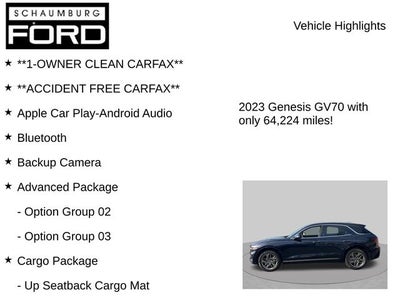 2023 Genesis GV70 2.5T