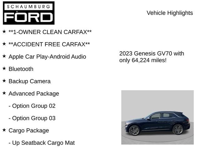 2023 Genesis GV70 2.5T