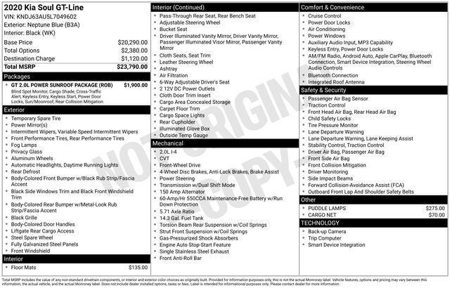 2020 Kia Soul GT-Line