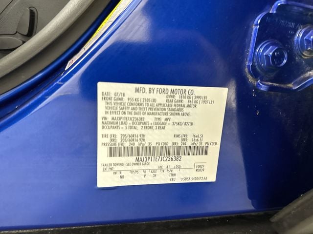 2018 Ford EcoSport SE