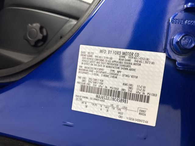 2022 Ford EcoSport SES