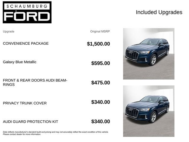 2021 Audi Q7 55 Premium quattro