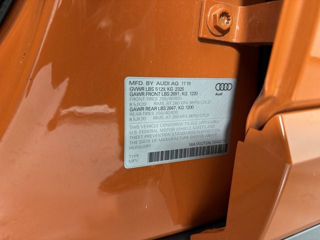 2020 Audi Q3 Prestige S line quattro