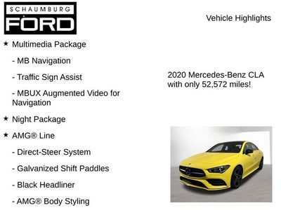 2020 Mercedes-Benz CLA CLA 250 4MATIC®