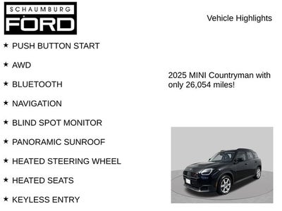 2025 MINI Cooper S Countryman S