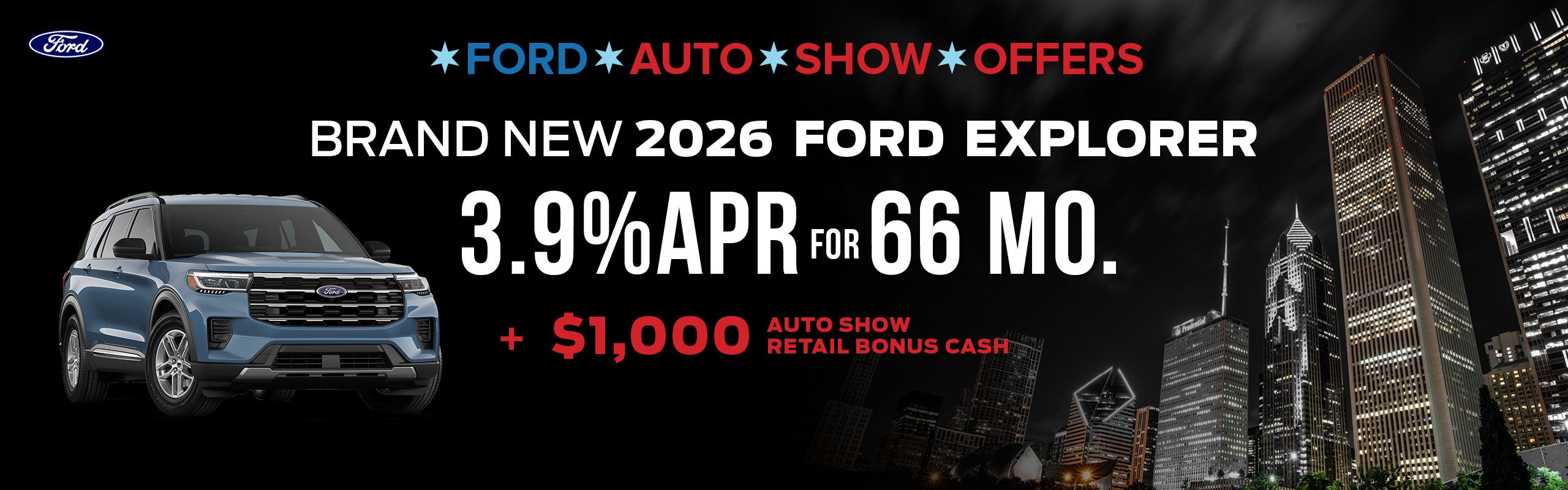 Ford auto show offer