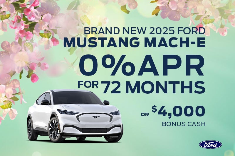 Brand New 2025 Mustang Mach-e