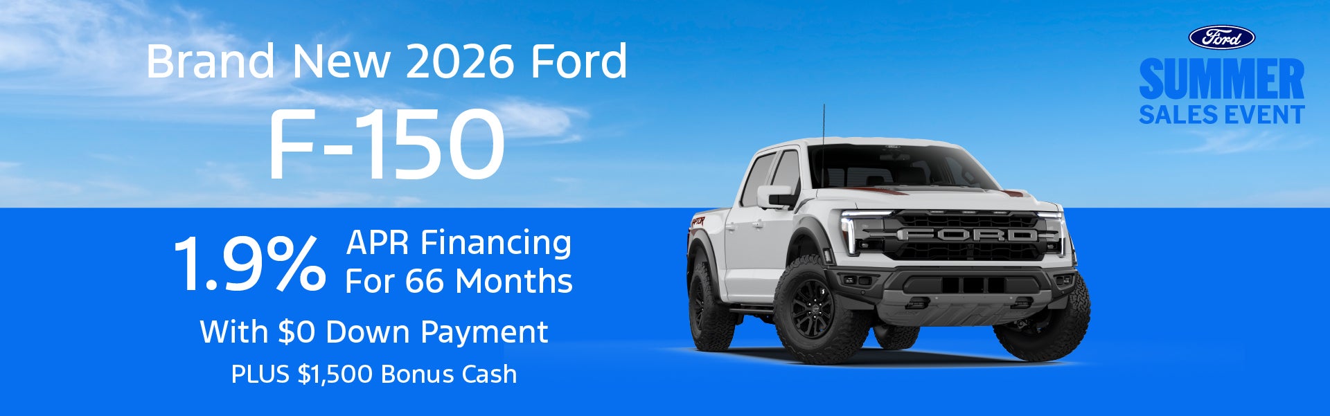 Brand New 2026 Ford F-150