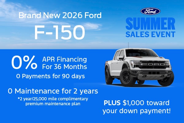 Brand New 2026 Ford F-150
