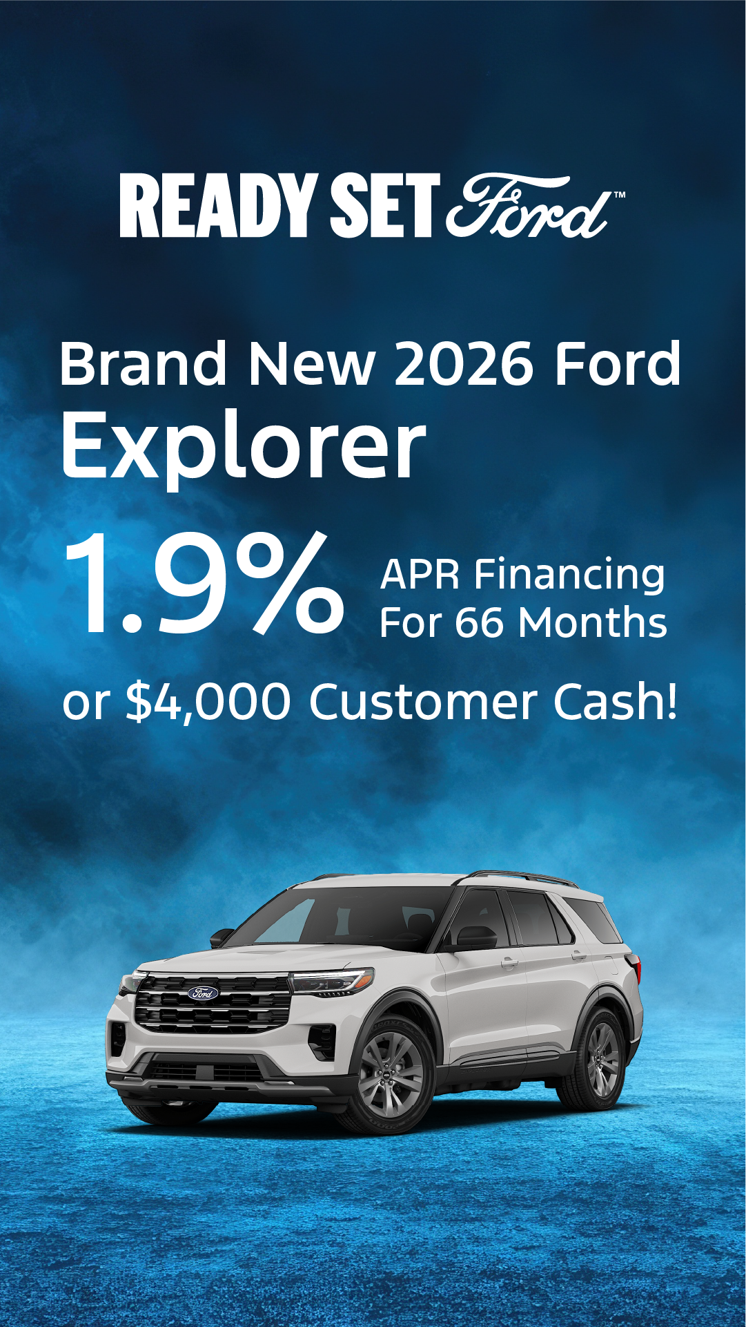 Brand New 2026 Ford Explorer