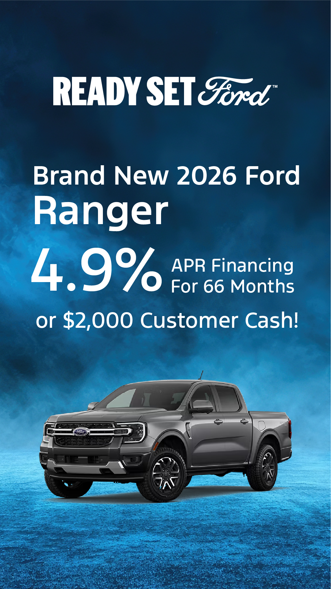 Brand New 2026 Ford Ranger
