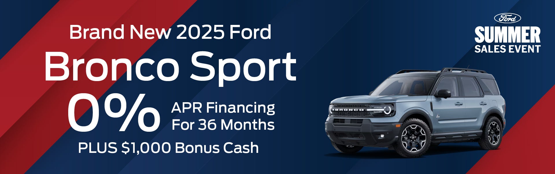 Brand New 2025 Ford Bronco Sport