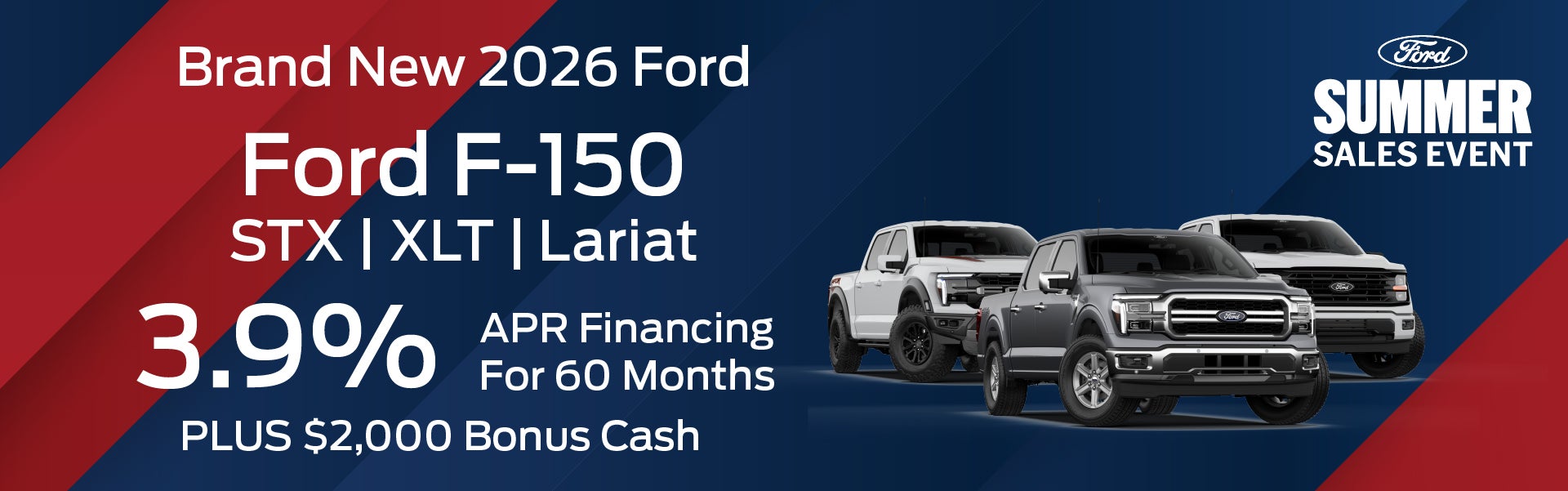 Brand New 2026 Ford F-150 STX | XLT | Lariat