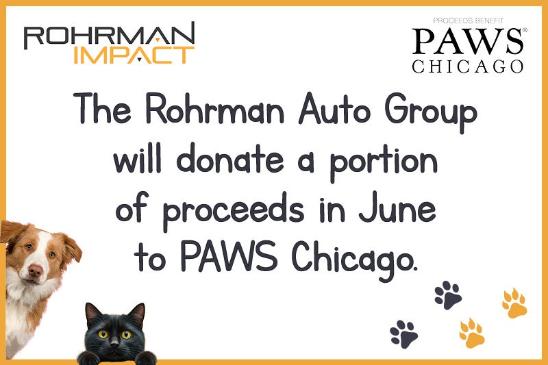 PAWS Chicago donation