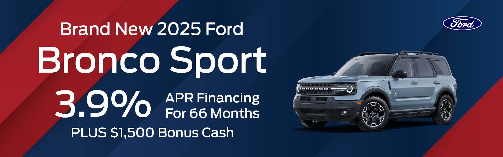Brand New 2025 Bronco Sport