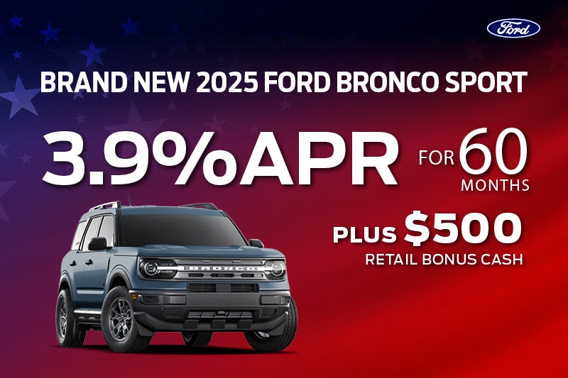 Brand New 2025 Ford Bronco Sport