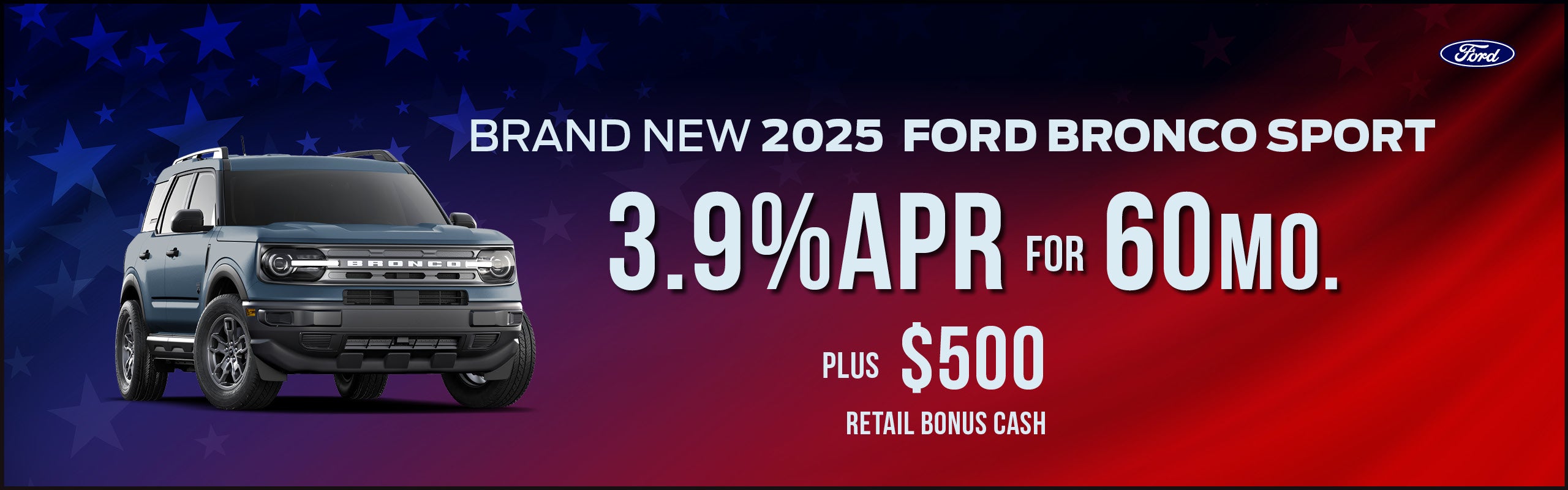 Brand New 2025 Ford Bronco Sport