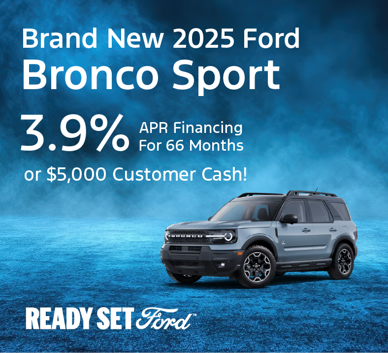 Brand New 2025 Bronco Sport
