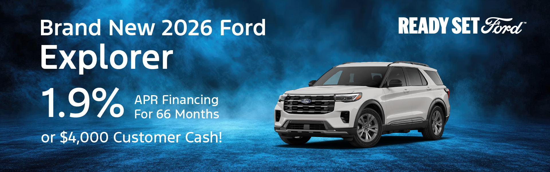 Brand New 2026 Ford Explorer
