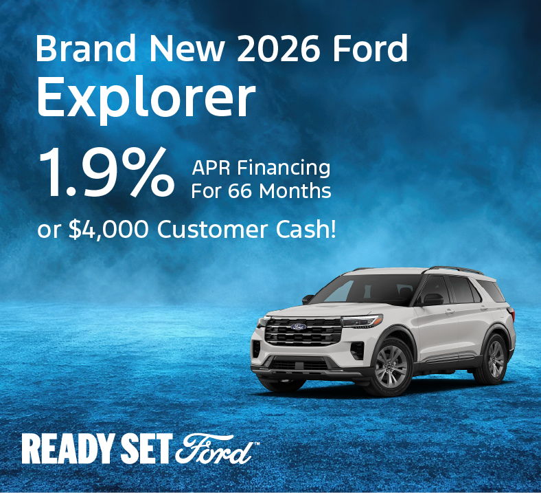 Brand New 2026 Ford Explorer