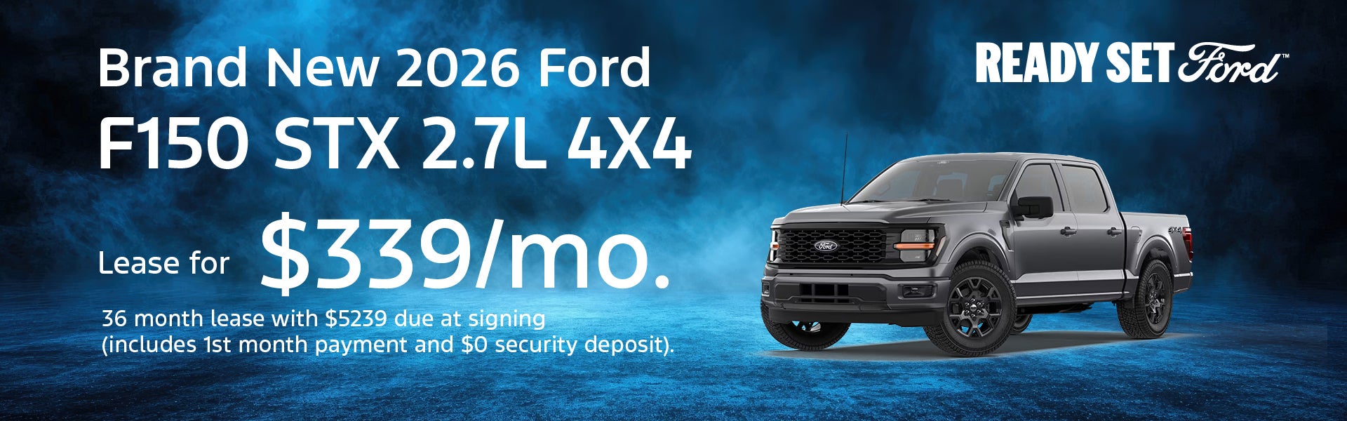 Brand New 2026 Ford F150 STX 2.7L 4X4