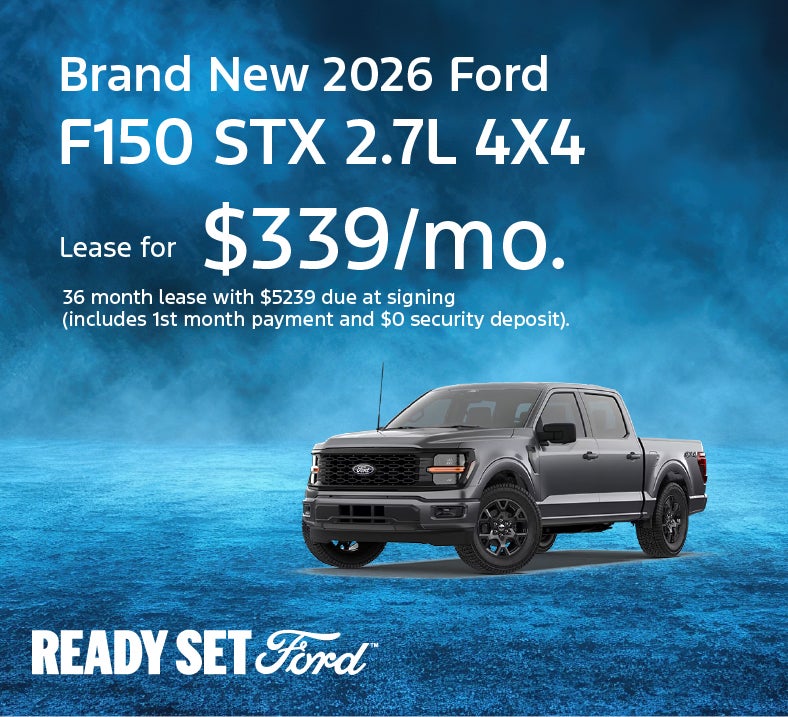 Brand New 2026 Ford F150 STX 2.7L 4X4