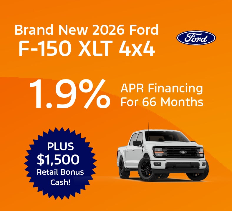 Brand New 2026 Ford F150 XLT 4x4