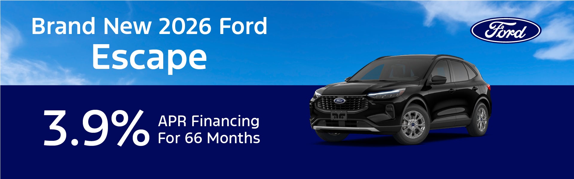 Brand New 2026 Ford Escape