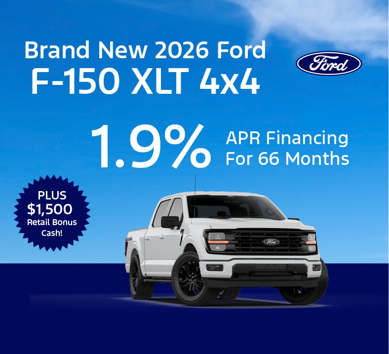 Brand New 2026 Ford F150 XLT 4x4