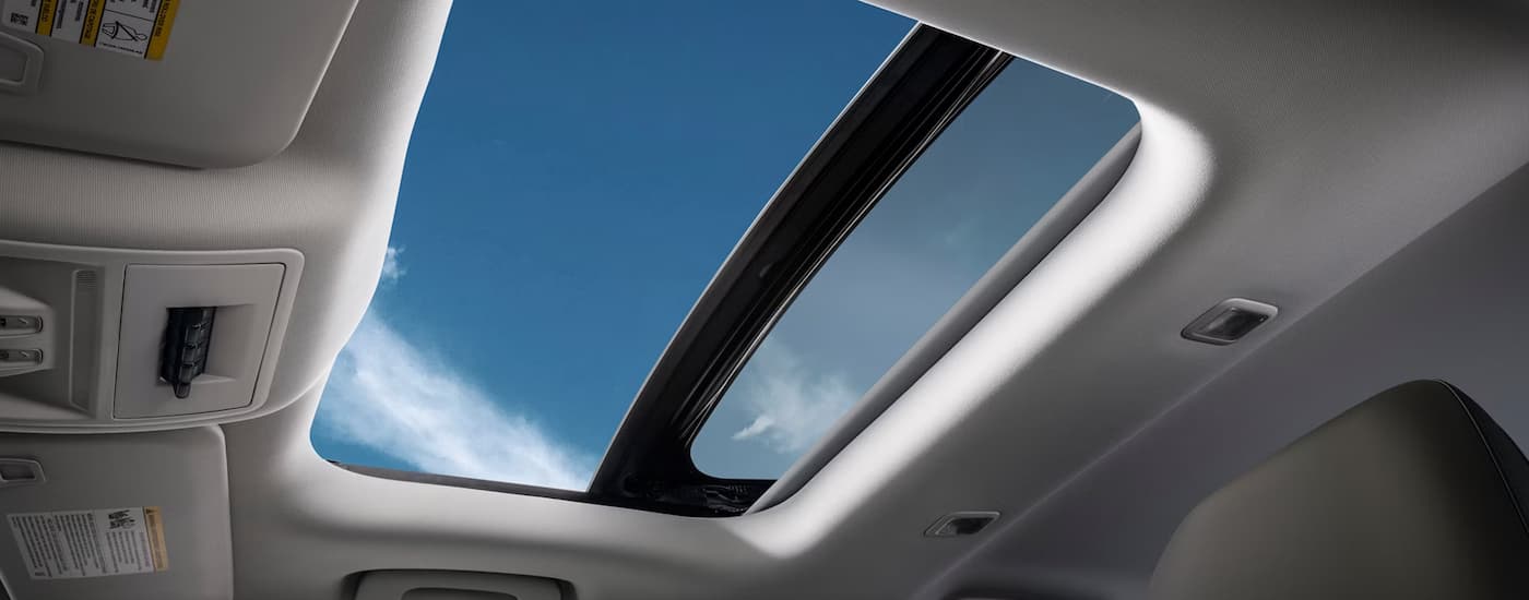 Open sunroof in a 2026 Ford Bronco Sport